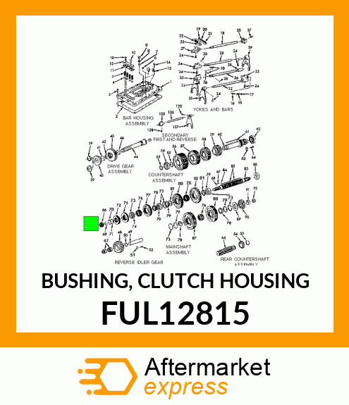 BUSHING, CLUTCH HOUSING FUL12815
