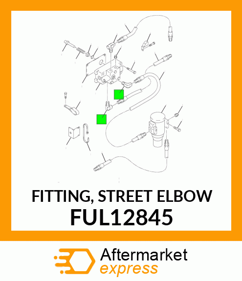 FITTING, STREET ELBOW FUL12845