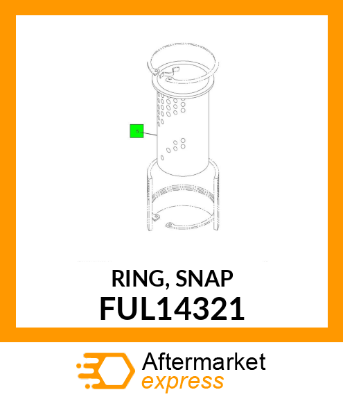 RING, SNAP FUL14321