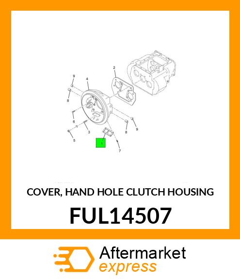 COVER, HAND HOLE CLUTCH HOUSING FUL14507