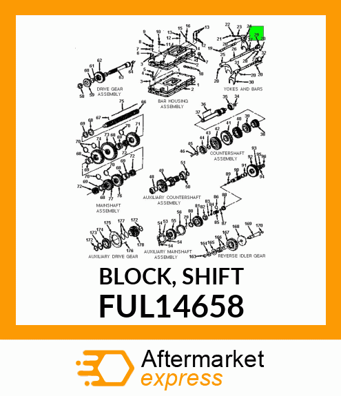 BLOCK, SHIFT FUL14658