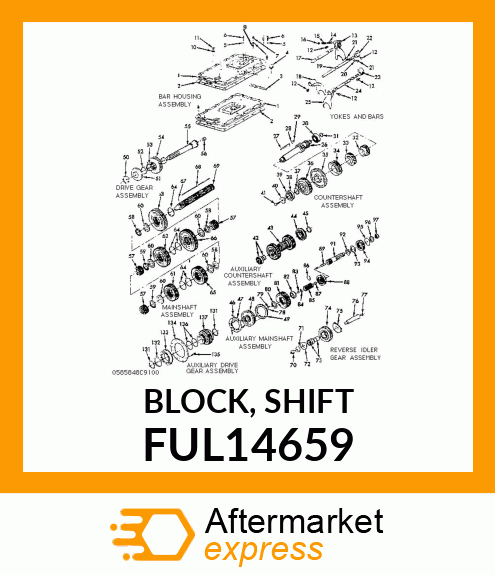 BLOCK, SHIFT FUL14659