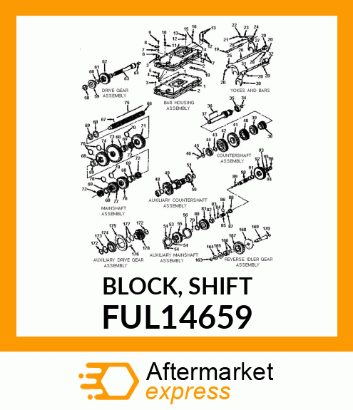 BLOCK, SHIFT FUL14659