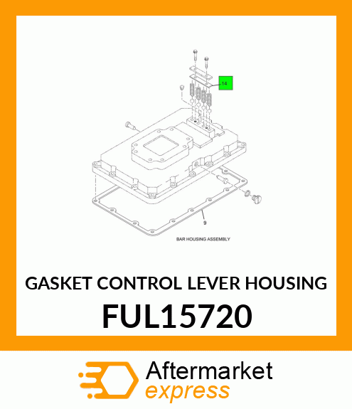 GASKET CONTROL LEVER HOUSING FUL15720