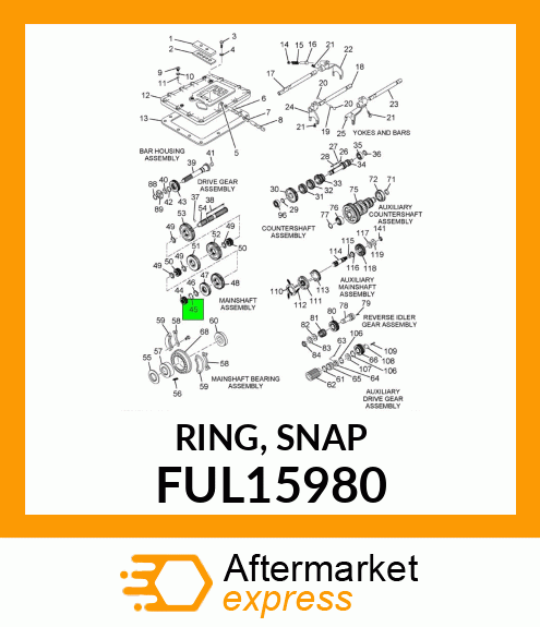 RING, SNAP FUL15980