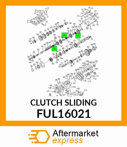 CLUTCH SLIDING FUL16021