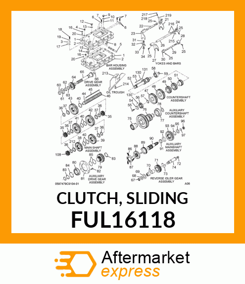 CLUTCH, SLIDING FUL16118