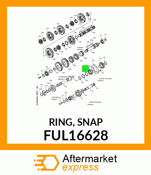 RING, SNAP FUL16628