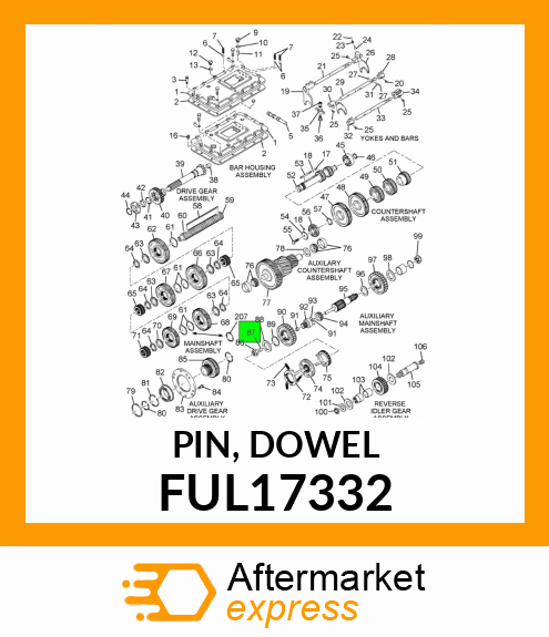 PIN, DOWEL FUL17332