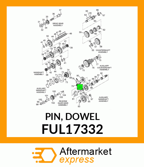 PIN, DOWEL FUL17332