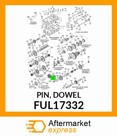 PIN, DOWEL FUL17332