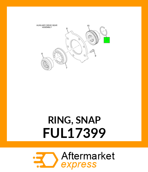 RING, SNAP FUL17399