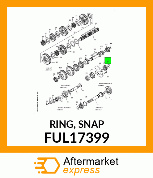 RING, SNAP FUL17399