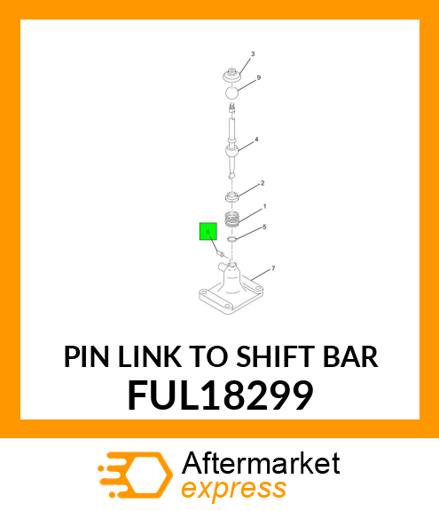 PIN LINK TO SHIFT BAR FUL18299