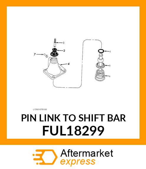 PIN LINK TO SHIFT BAR FUL18299