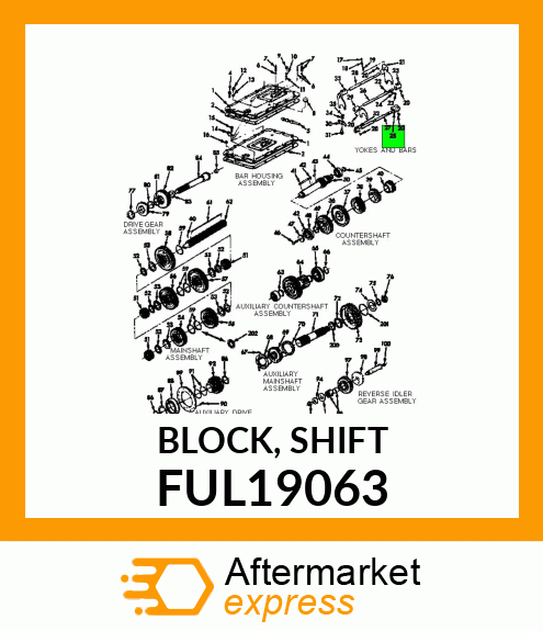 BLOCK, SHIFT FUL19063