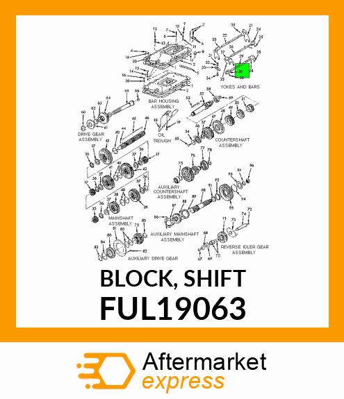 BLOCK, SHIFT FUL19063