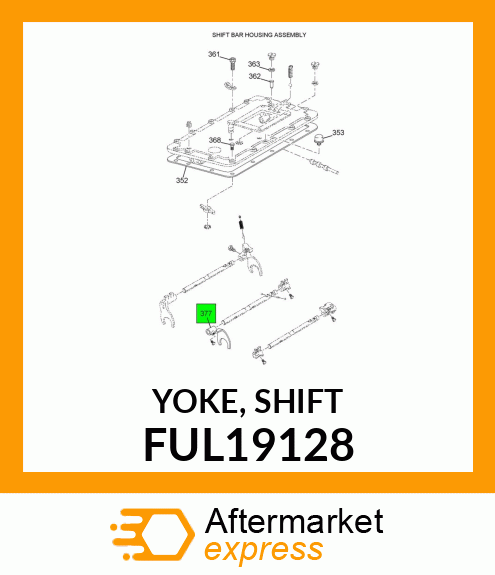 YOKE, SHIFT FUL19128