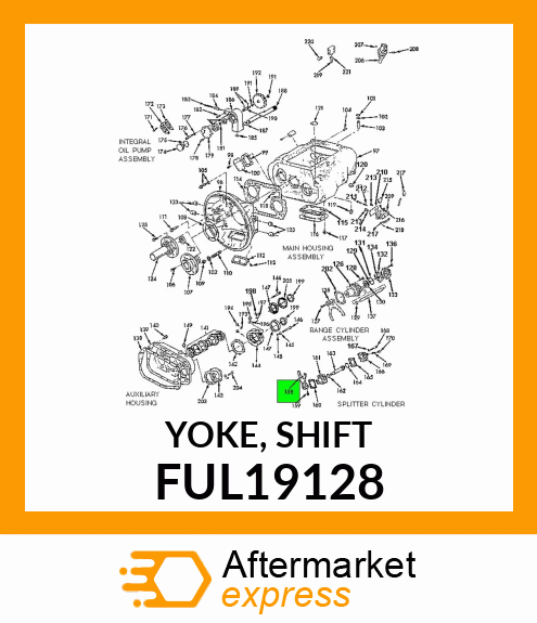 YOKE, SHIFT FUL19128