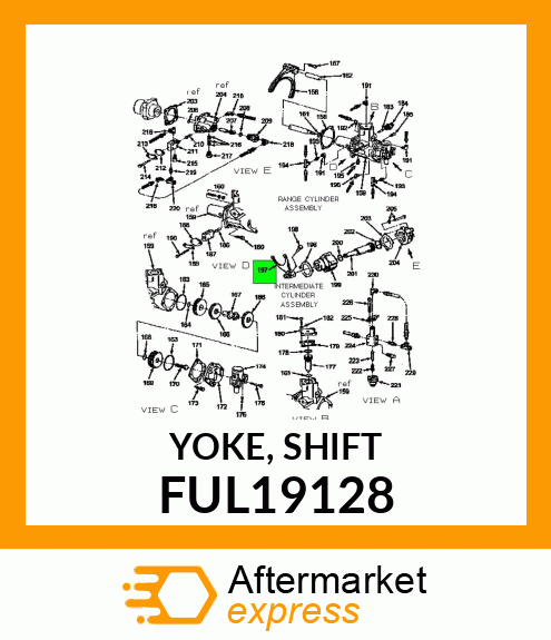 YOKE, SHIFT FUL19128