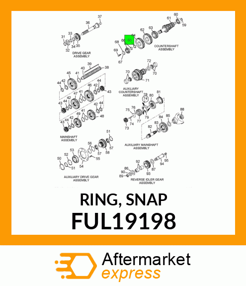 RING, SNAP FUL19198