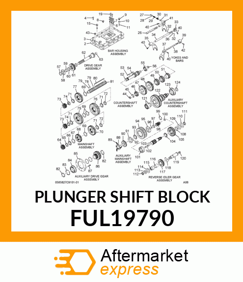 PLUNGER SHIFT BLOCK FUL19790