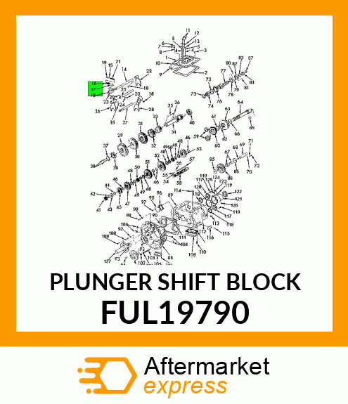 PLUNGER SHIFT BLOCK FUL19790