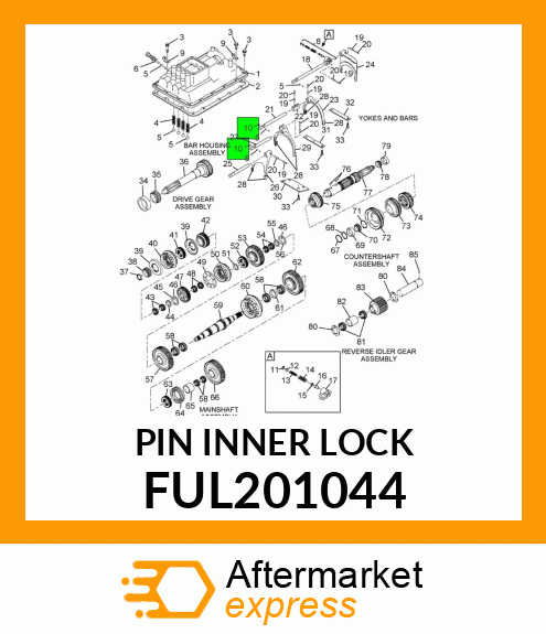 PIN INNER LOCK FUL201044