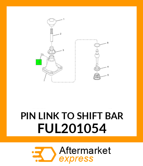 PIN LINK TO SHIFT BAR FUL201054
