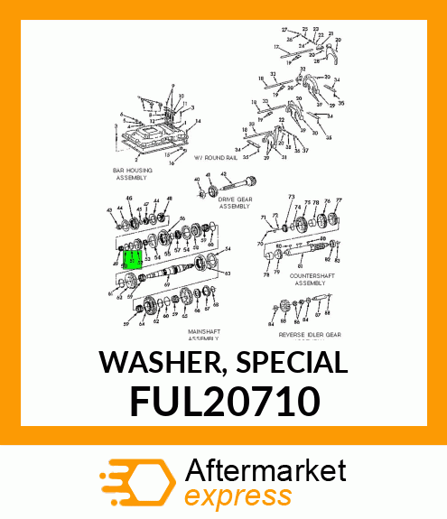 WASHER, SPECIAL FUL20710