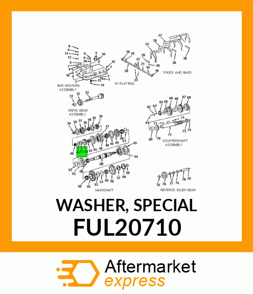 WASHER, SPECIAL FUL20710