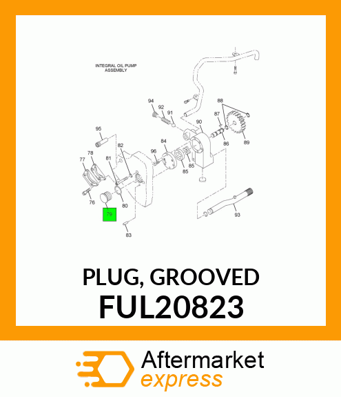 PLUG, GROOVED FUL20823