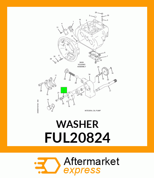 WASHER FUL20824