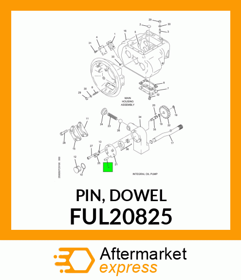 PIN, DOWEL FUL20825