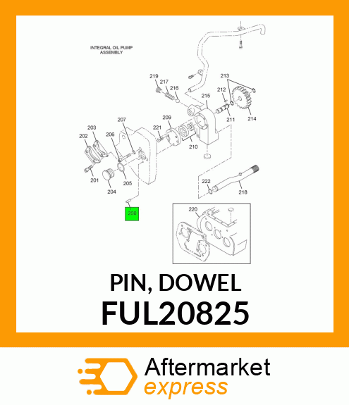 PIN, DOWEL FUL20825