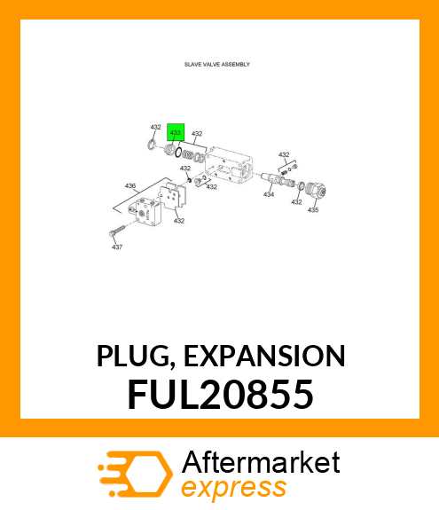 PLUG, EXPANSION FUL20855