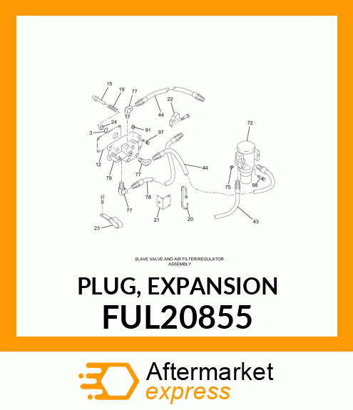 PLUG, EXPANSION FUL20855