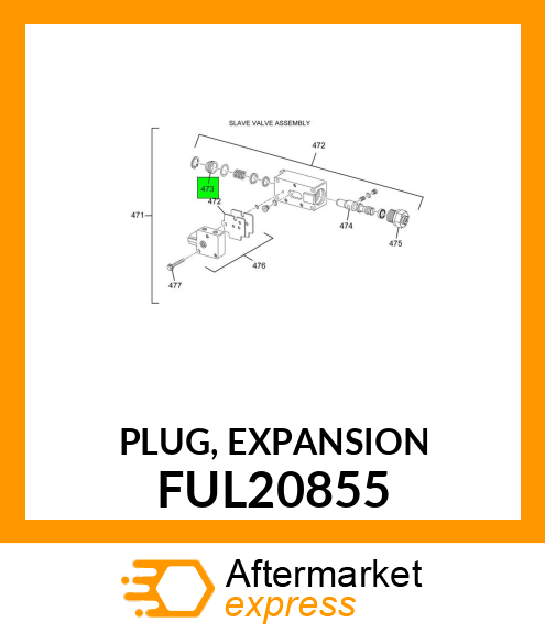 PLUG, EXPANSION FUL20855