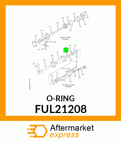 O-RING FUL21208