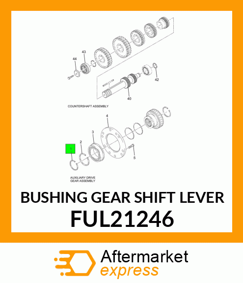 BUSHING GEAR SHIFT LEVER FUL21246