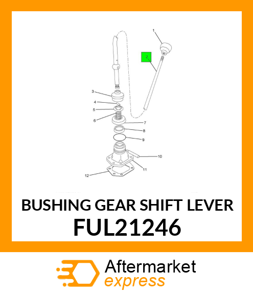 BUSHING GEAR SHIFT LEVER FUL21246