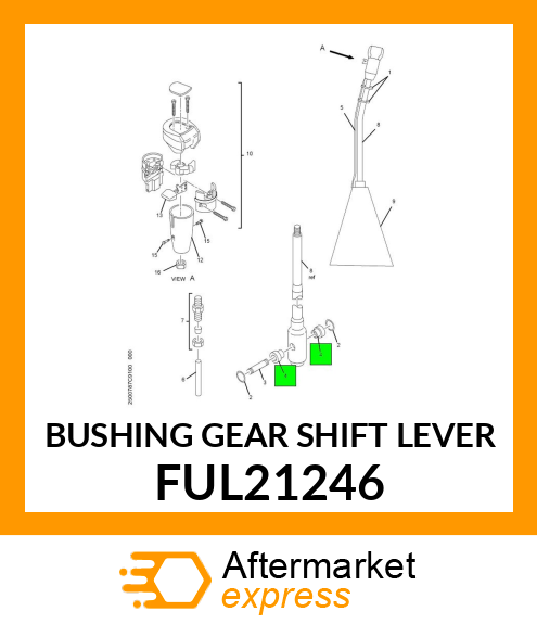 BUSHING GEAR SHIFT LEVER FUL21246