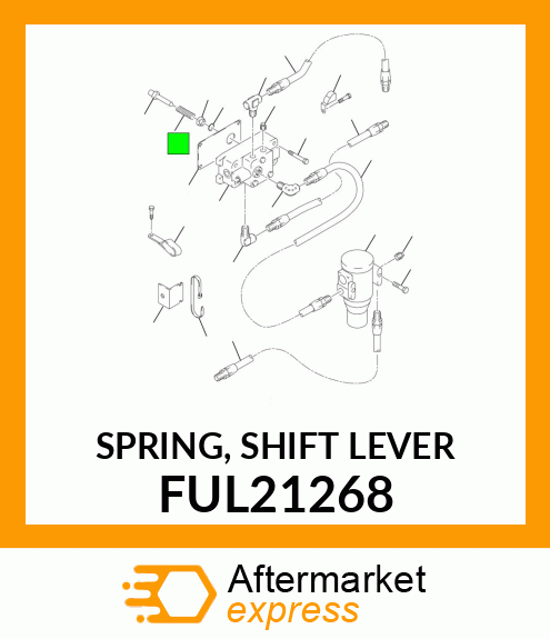 SPRING, SHIFT LEVER FUL21268