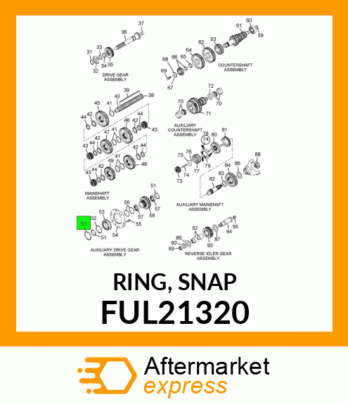 RING, SNAP FUL21320