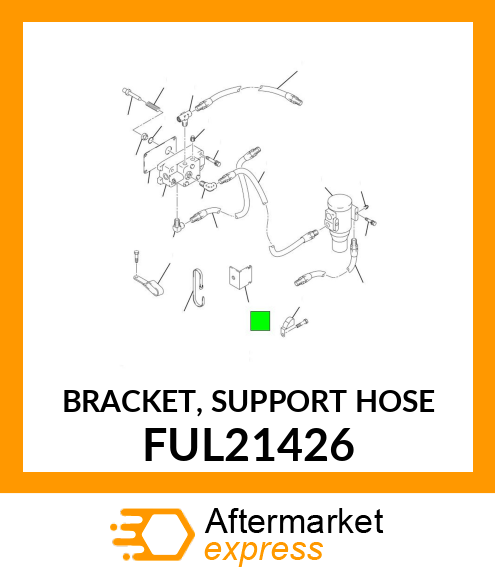 BRACKET, SUPPORT HOSE FUL21426