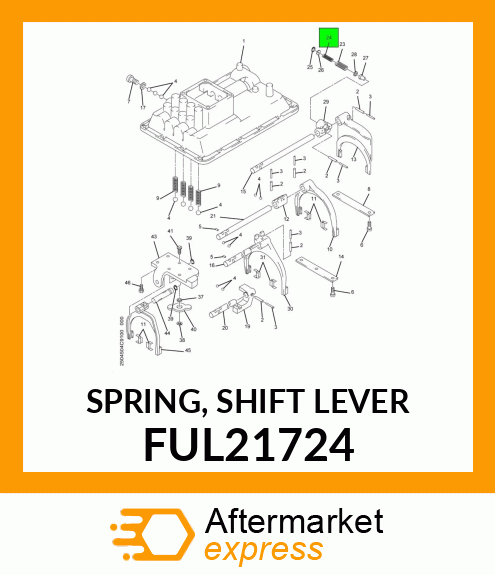 SPRING, SHIFT LEVER FUL21724