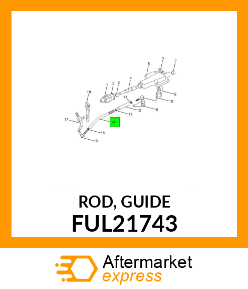 ROD, GUIDE FUL21743