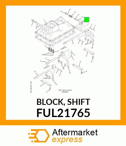 BLOCK, SHIFT FUL21765