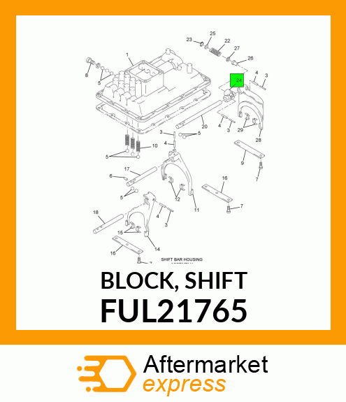 BLOCK, SHIFT FUL21765