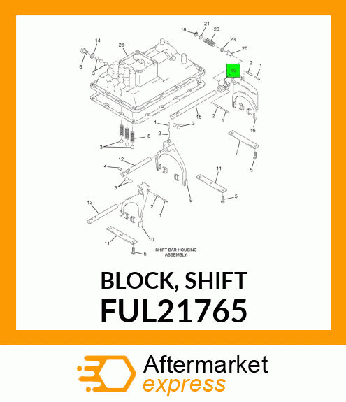 BLOCK, SHIFT FUL21765